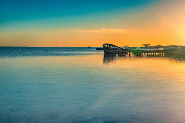 Djerba coucher de soleil mer